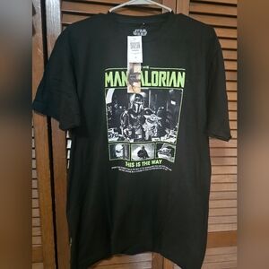 Star Wars The Mandalorian “This is the Way” Tee – Size Large – NWT – Black